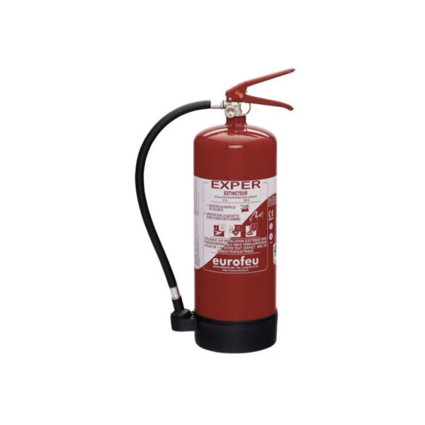 EXTINCTEUR 6L EAU AVEC ADDITIF ABF - À PRESSION PERMANENTE NF